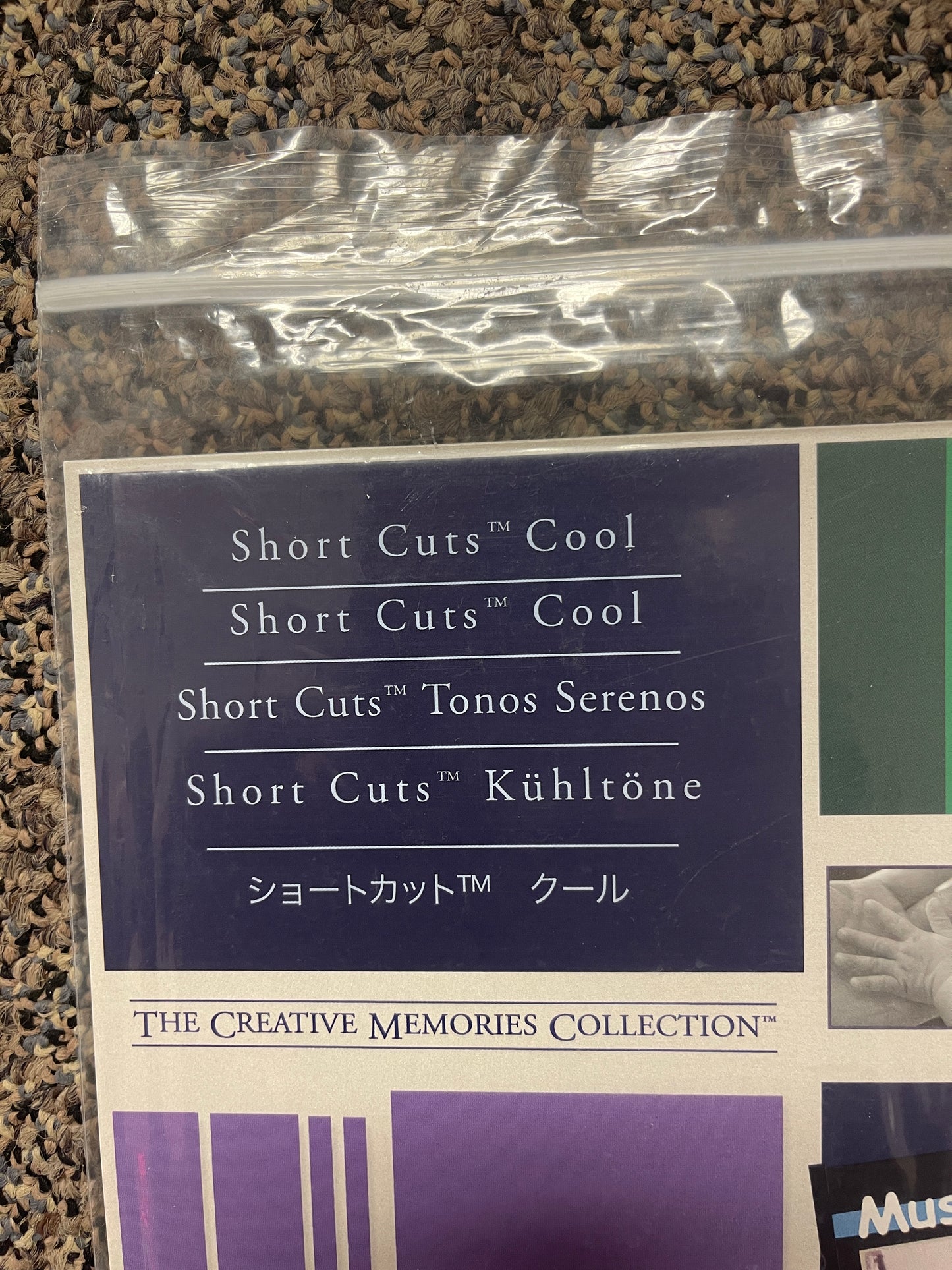 Creative Memories Short Cut- Cool  Die-Cut Photo Mounting PaperPink tiful of LOVE