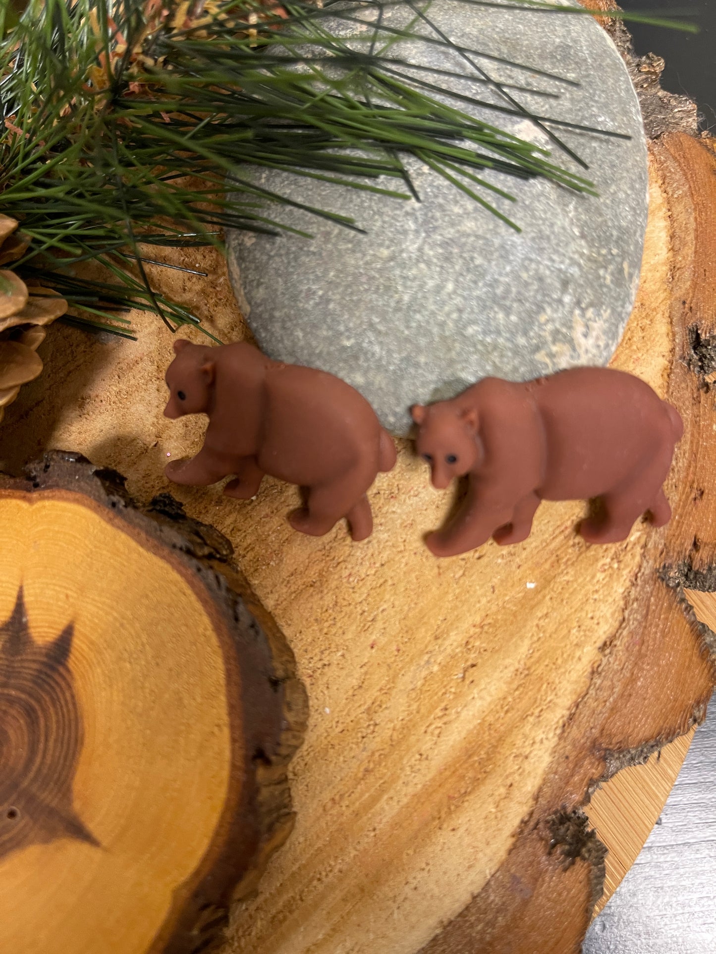 Forest Animals Stud Earrings (5 animals to choose from)Pink tiful of LOVE