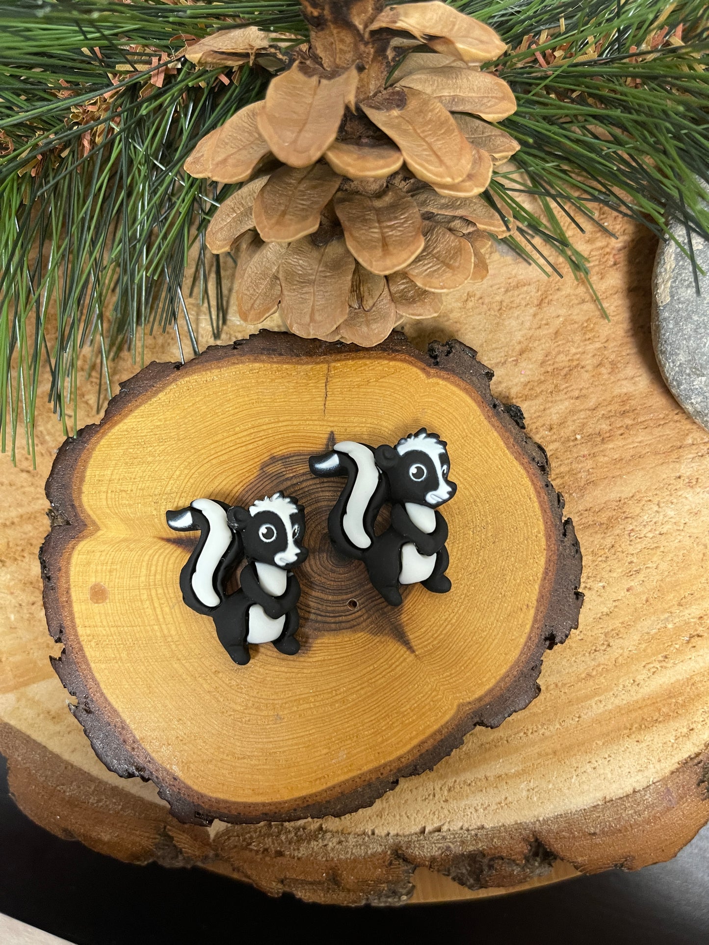 Forest Animals Stud Earrings (5 animals to choose from)Pink tiful of LOVE