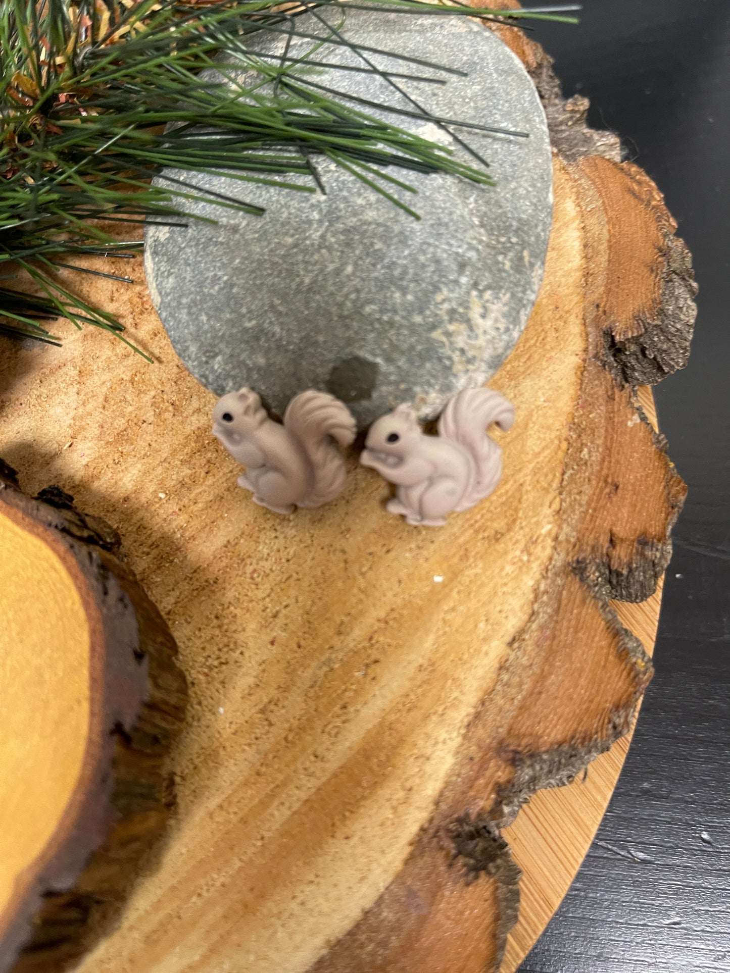 Forest Animals Stud Earrings (5 animals to choose from)Pink tiful of LOVE