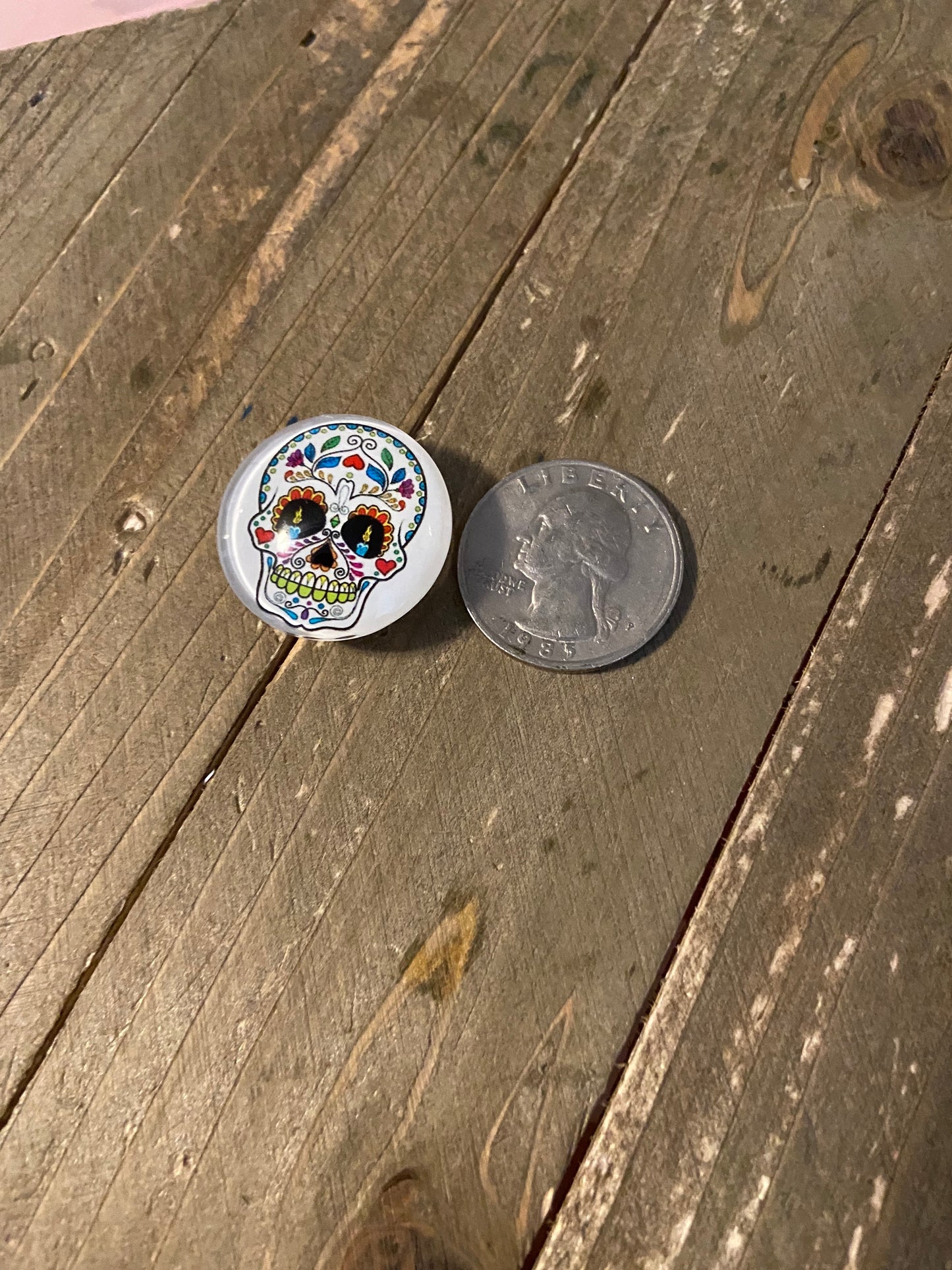 Skull Jewelry: earrings (post), bracelet and/or NecklacePink tiful of LOVE