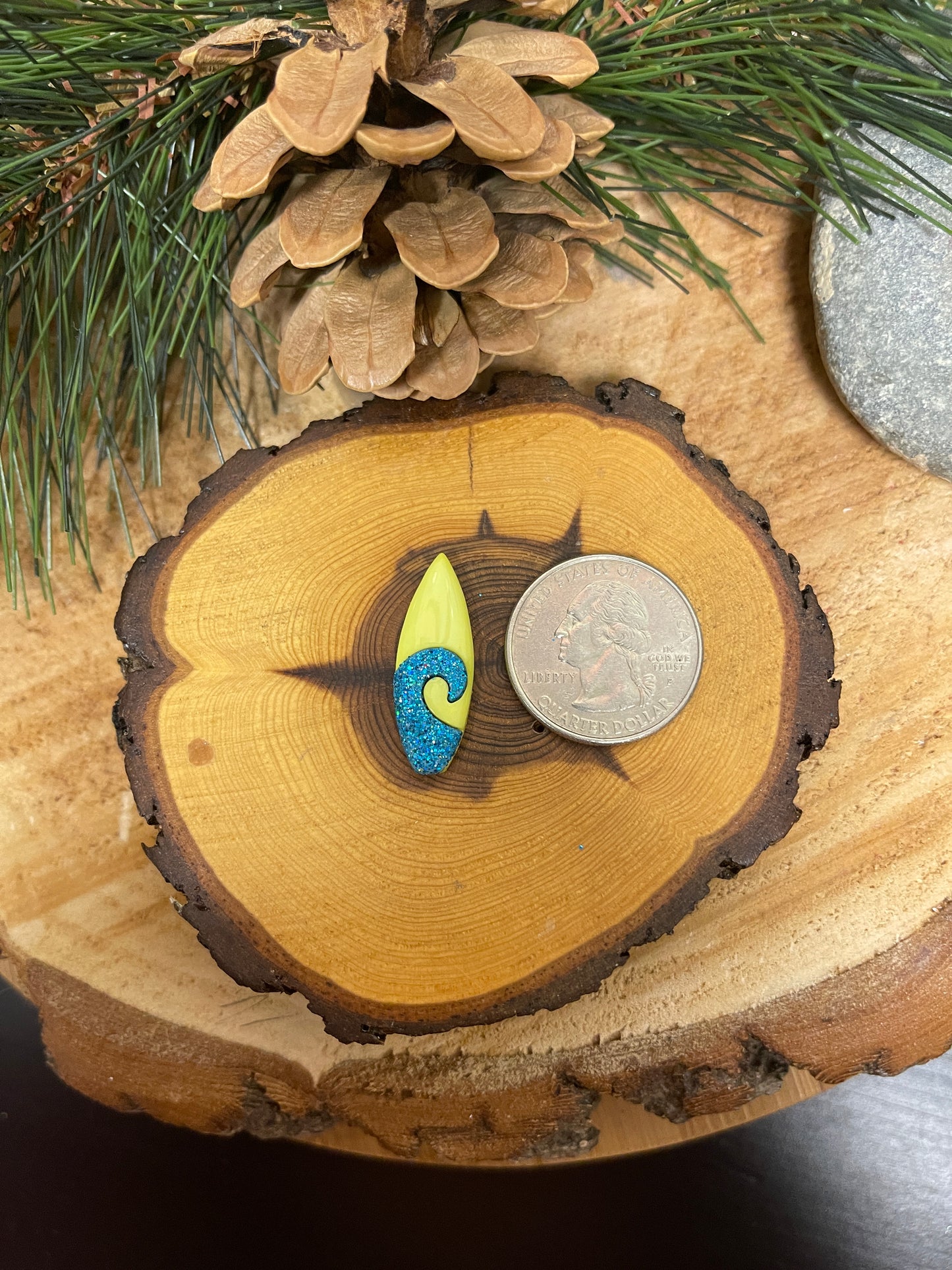 Fun in the Sun: Surfboard Stud earringsPink tiful of LOVE