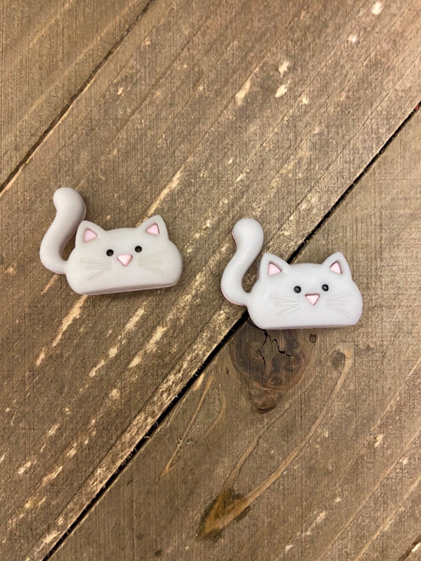 Coolest Cats Post Earrings (6 different chillin cats to choose from)Pink tiful of LOVE