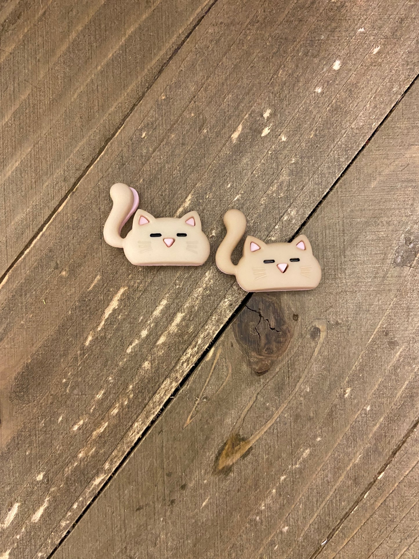 Coolest Cats Post Earrings (6 different chillin cats to choose from)Pink tiful of LOVE