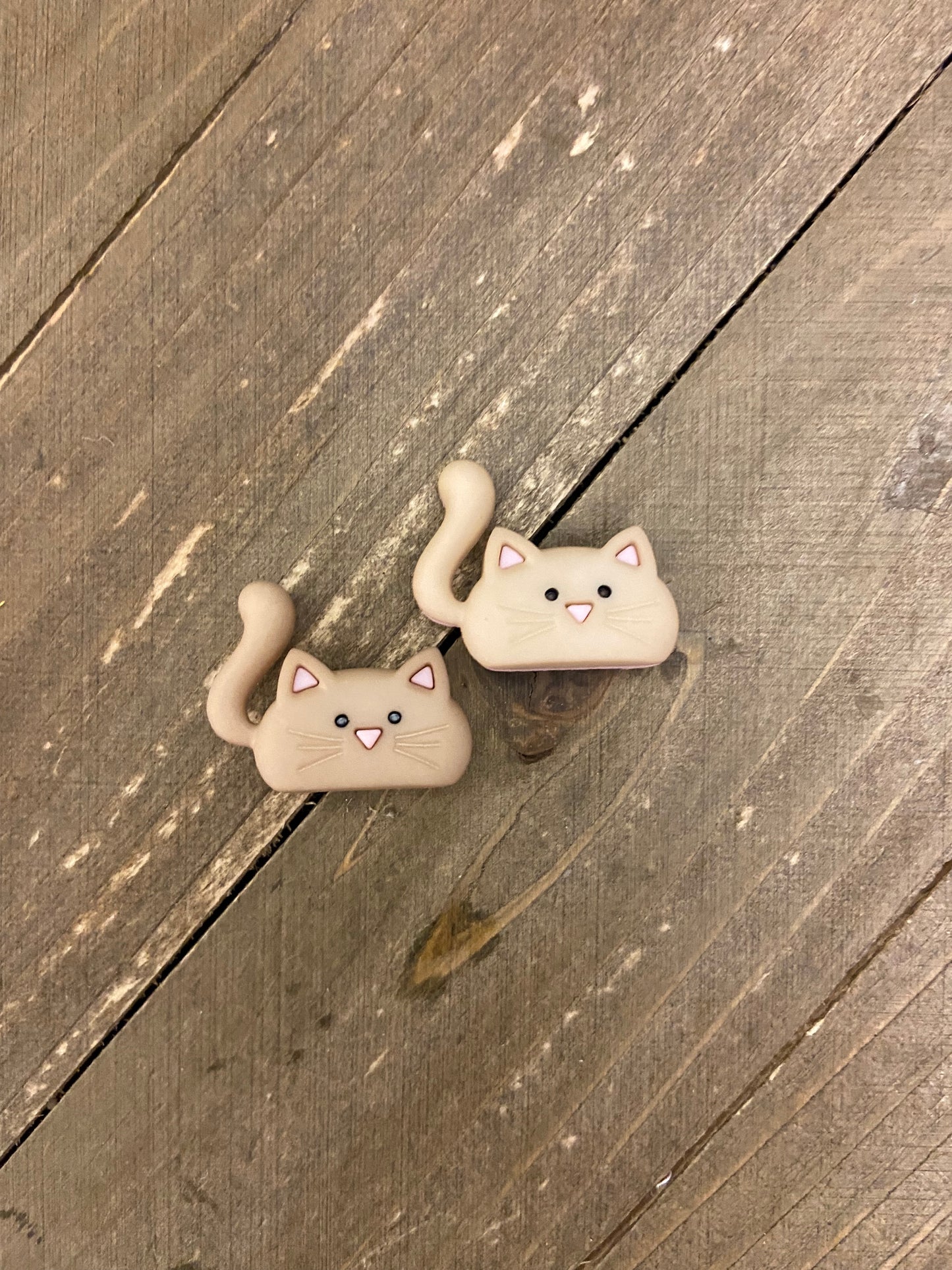 Coolest Cats Post Earrings (6 different chillin cats to choose from)Pink tiful of LOVE