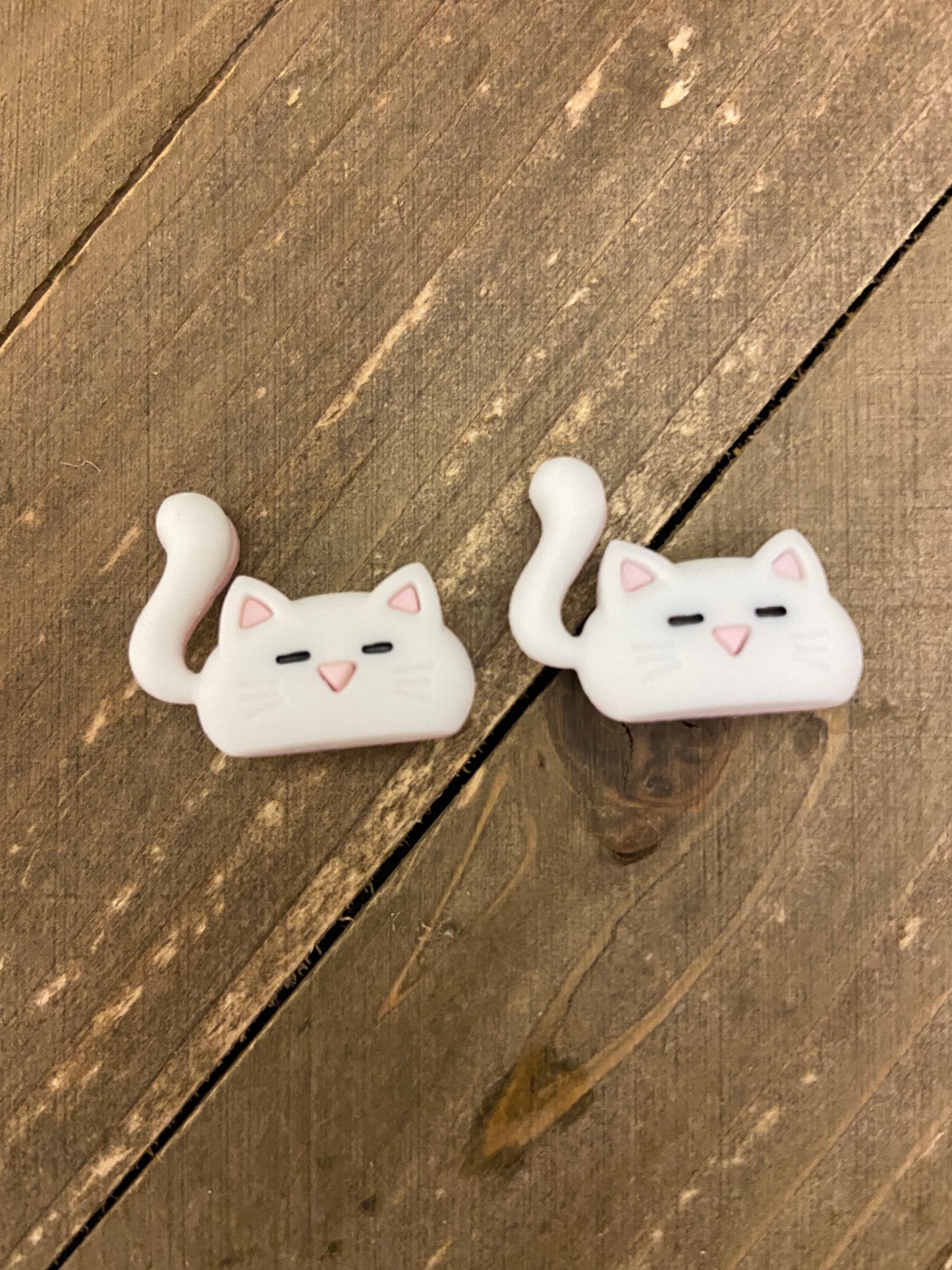 Coolest Cats Post Earrings (6 different chillin cats to choose from)Pink tiful of LOVE