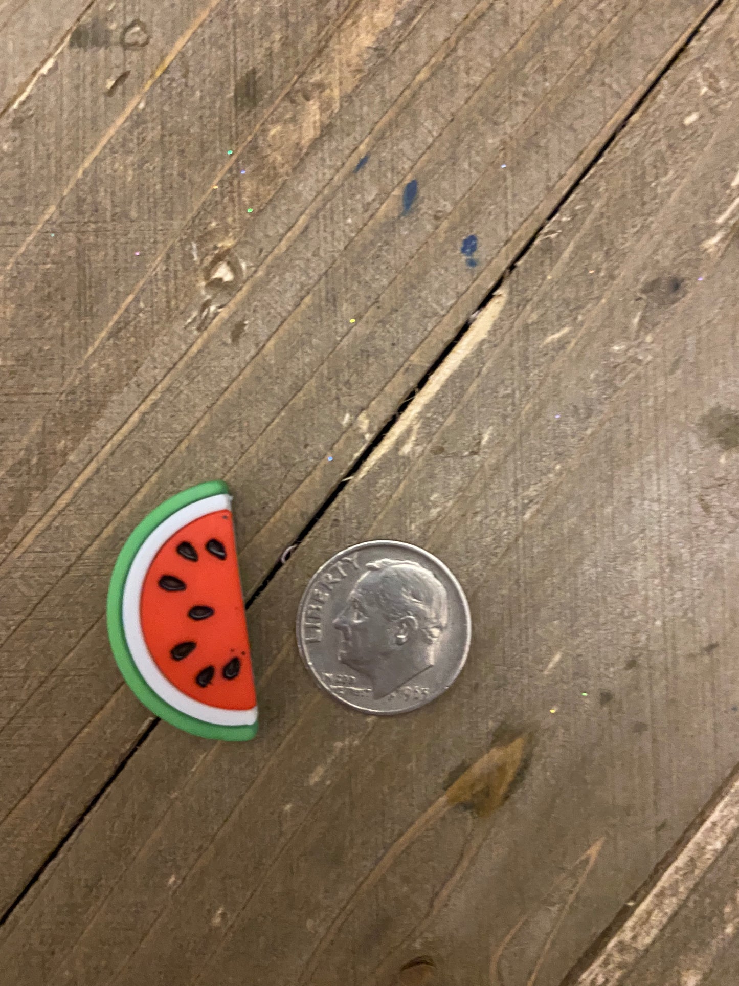 Watermelon slices post earrings (½ slice or 1/4 slice)Pink tiful of LOVE