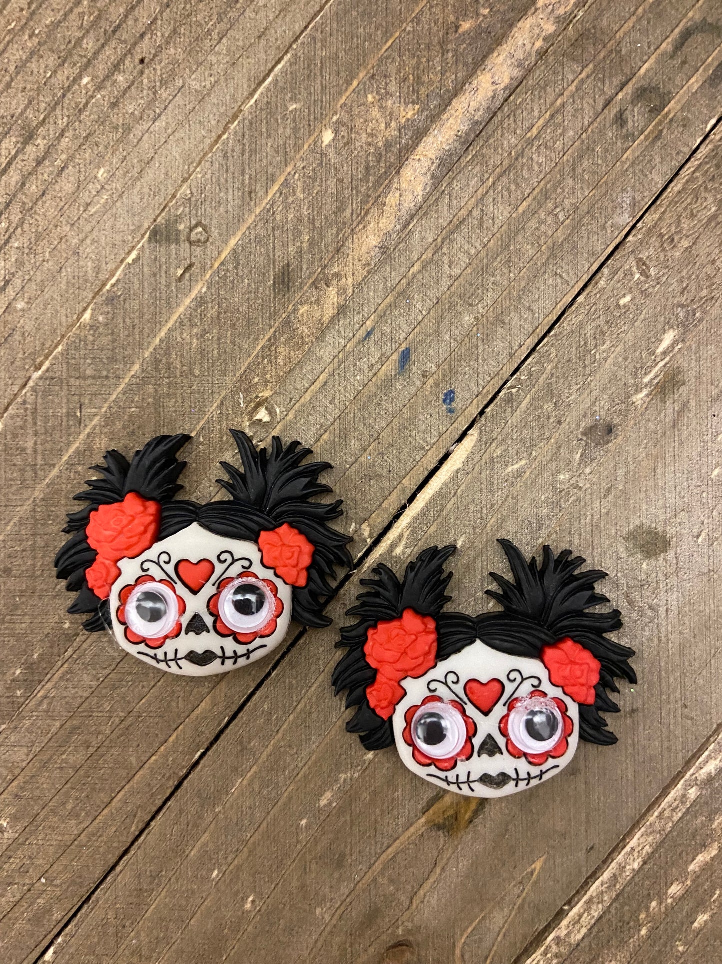 Zaney Zombies Earrings-(4 zombies to choose from)Pink tiful of LOVE