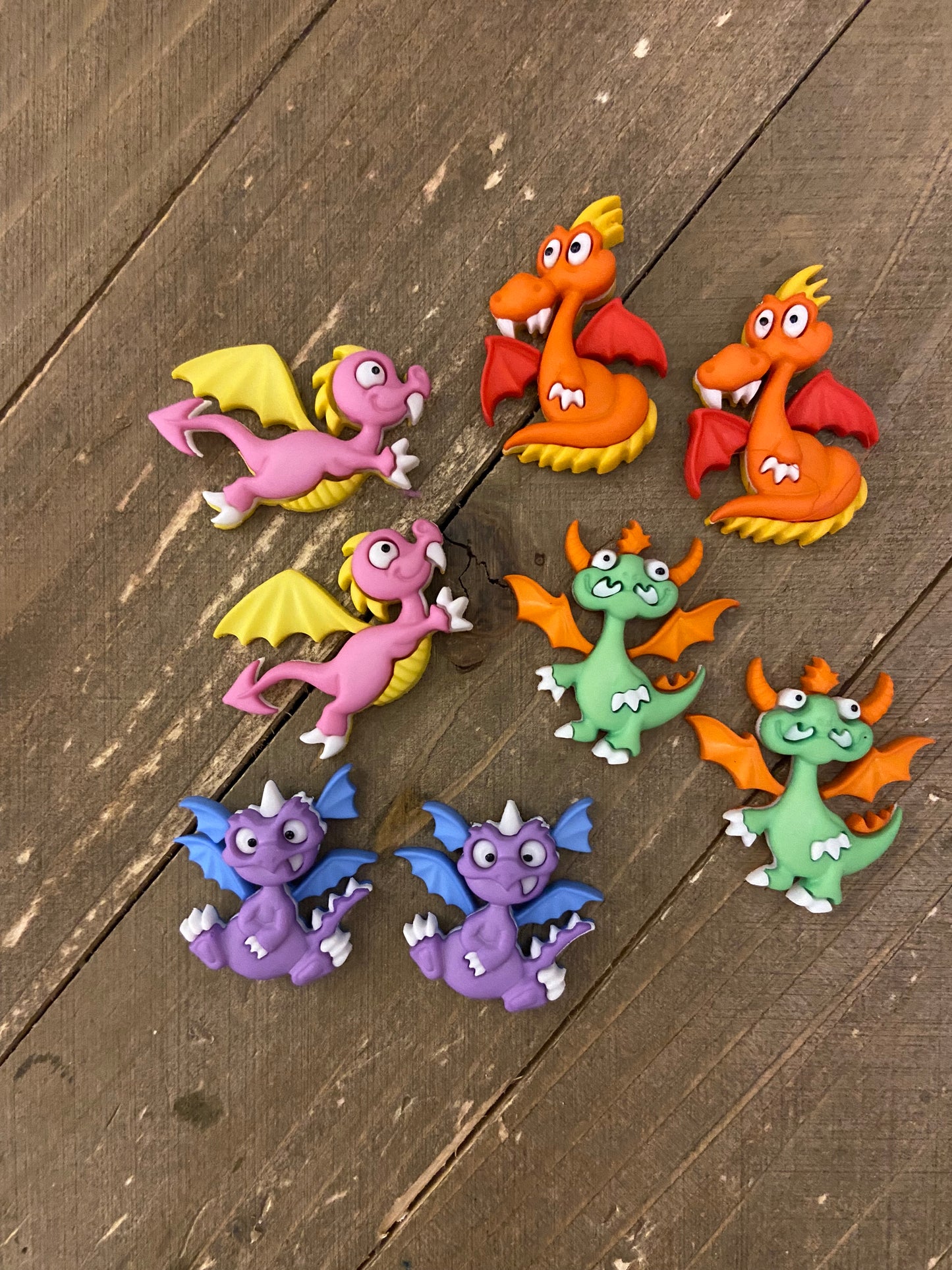 Dragon Tale collection Post Earrings (4 colors to choose)Pink tiful of LOVE