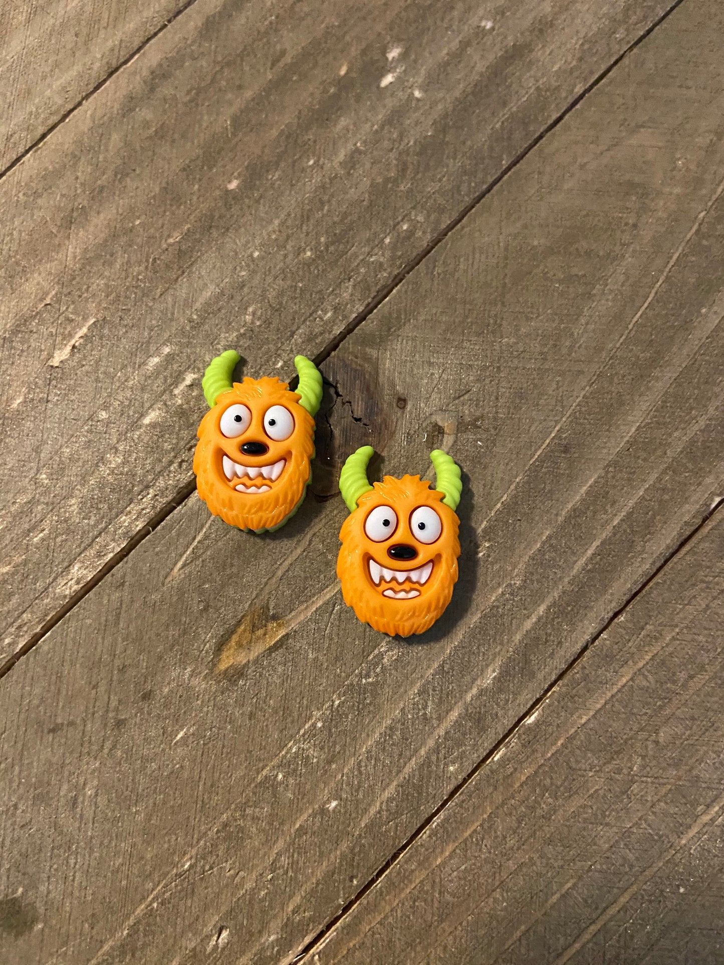Mad for Monsters Earrings-(5 monsters to choose from)Pink tiful of LOVE