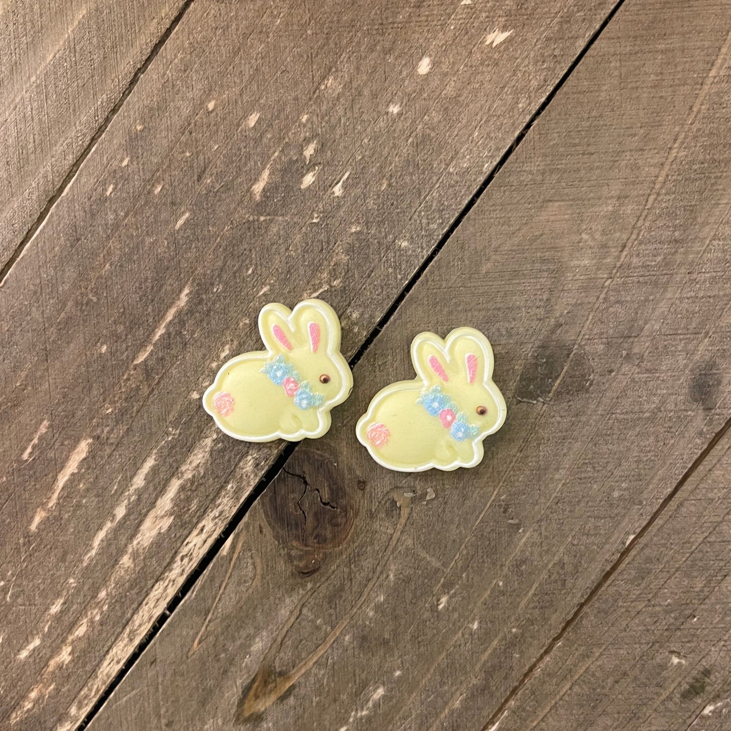 Cottontail Bunny Stud Earrings (5 different ones)Pink tiful of LOVE