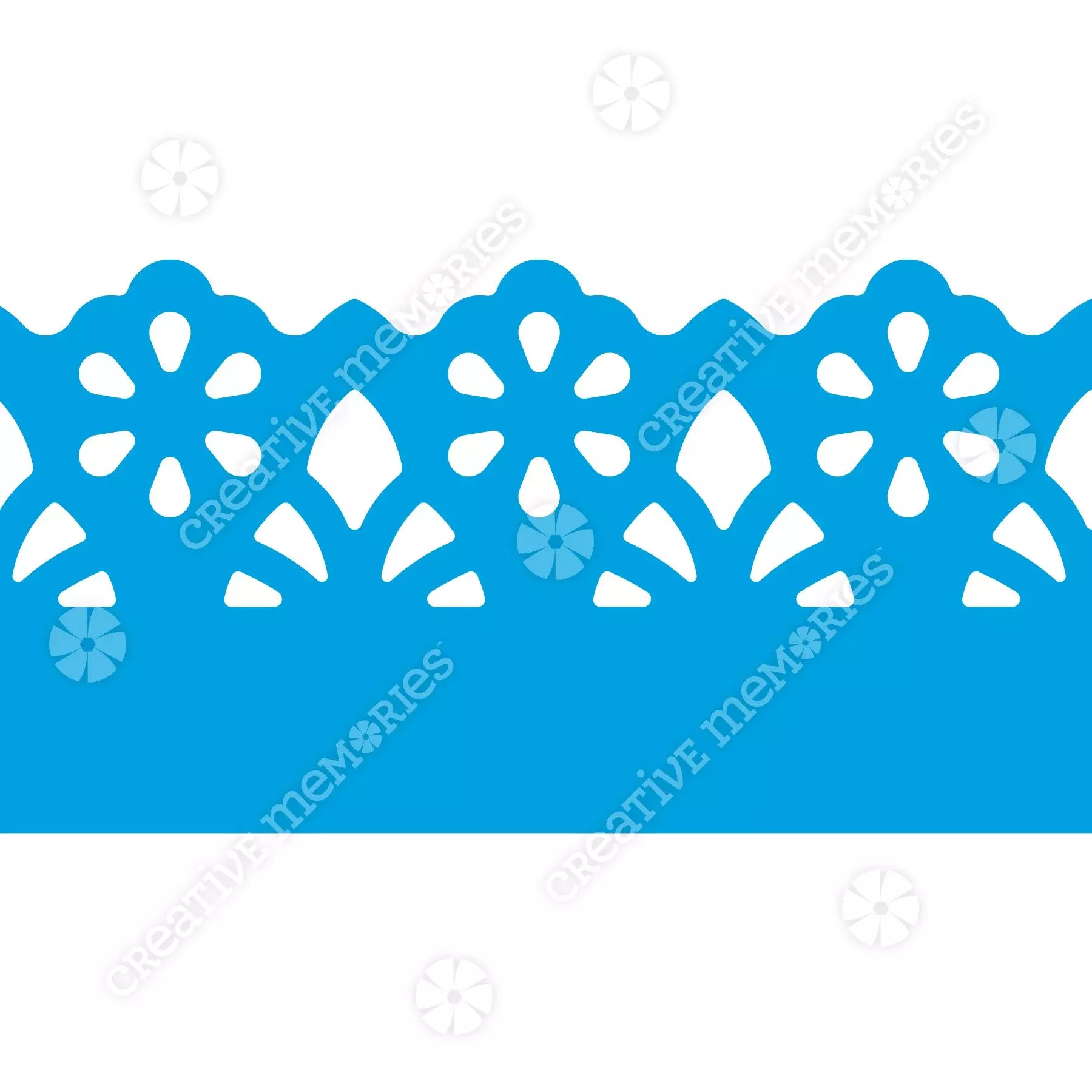 Creative Memories Floral Peaks Border PunchPink tiful of LOVE