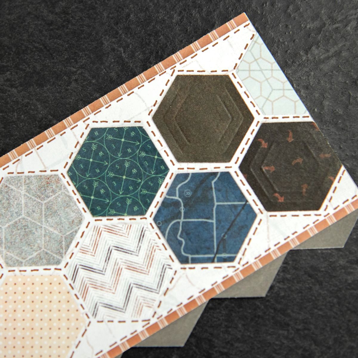 Creative Memories Embossed Hexagon PunchPink tiful of LOVE