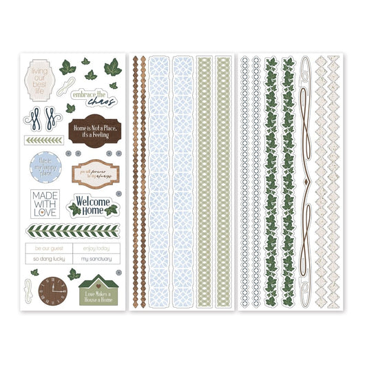 Creative Memories Welcome Home Stickers (3/pk)Pink tiful of LOVE