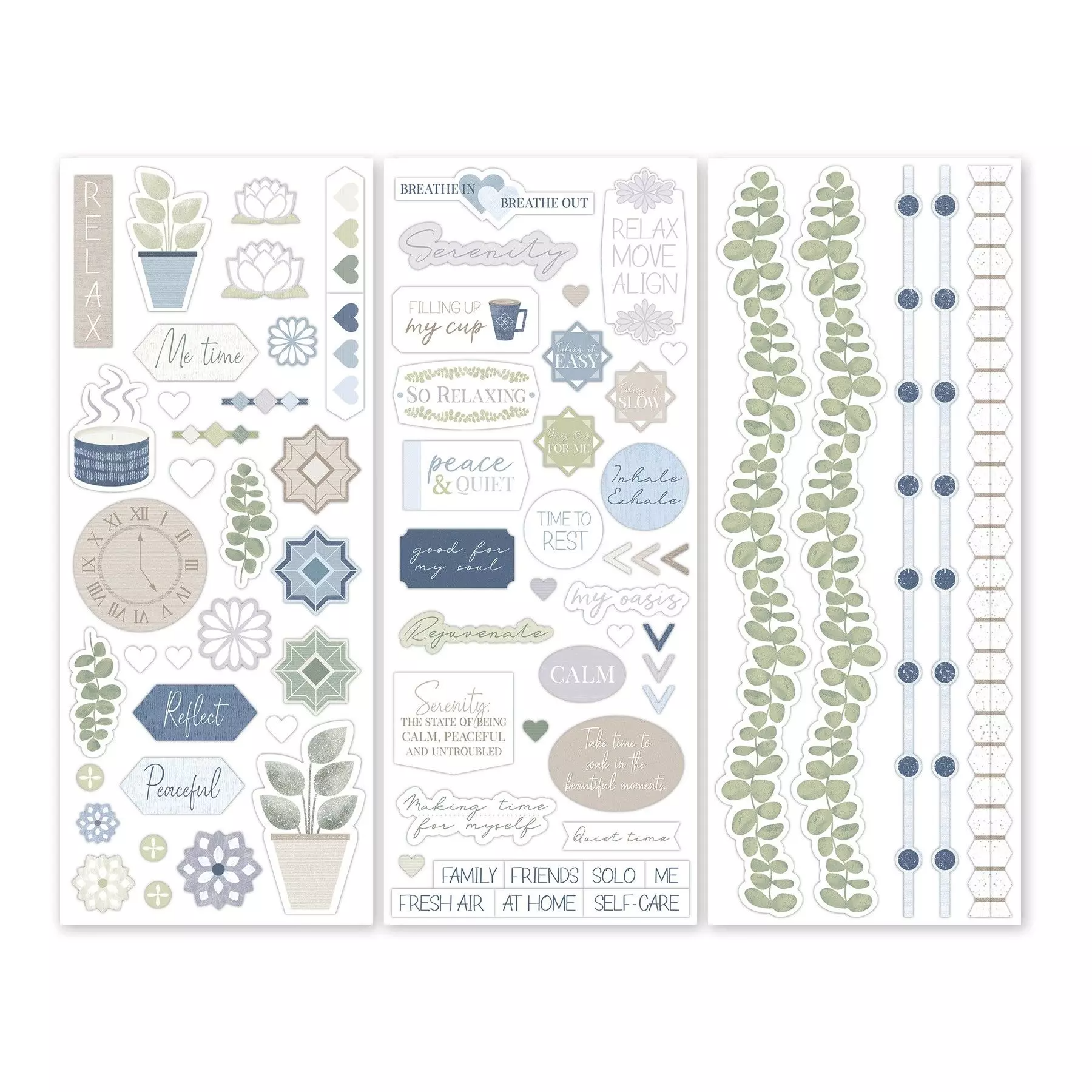 Creative Memories Serenity Stickers (3pk)Pink tiful of LOVE