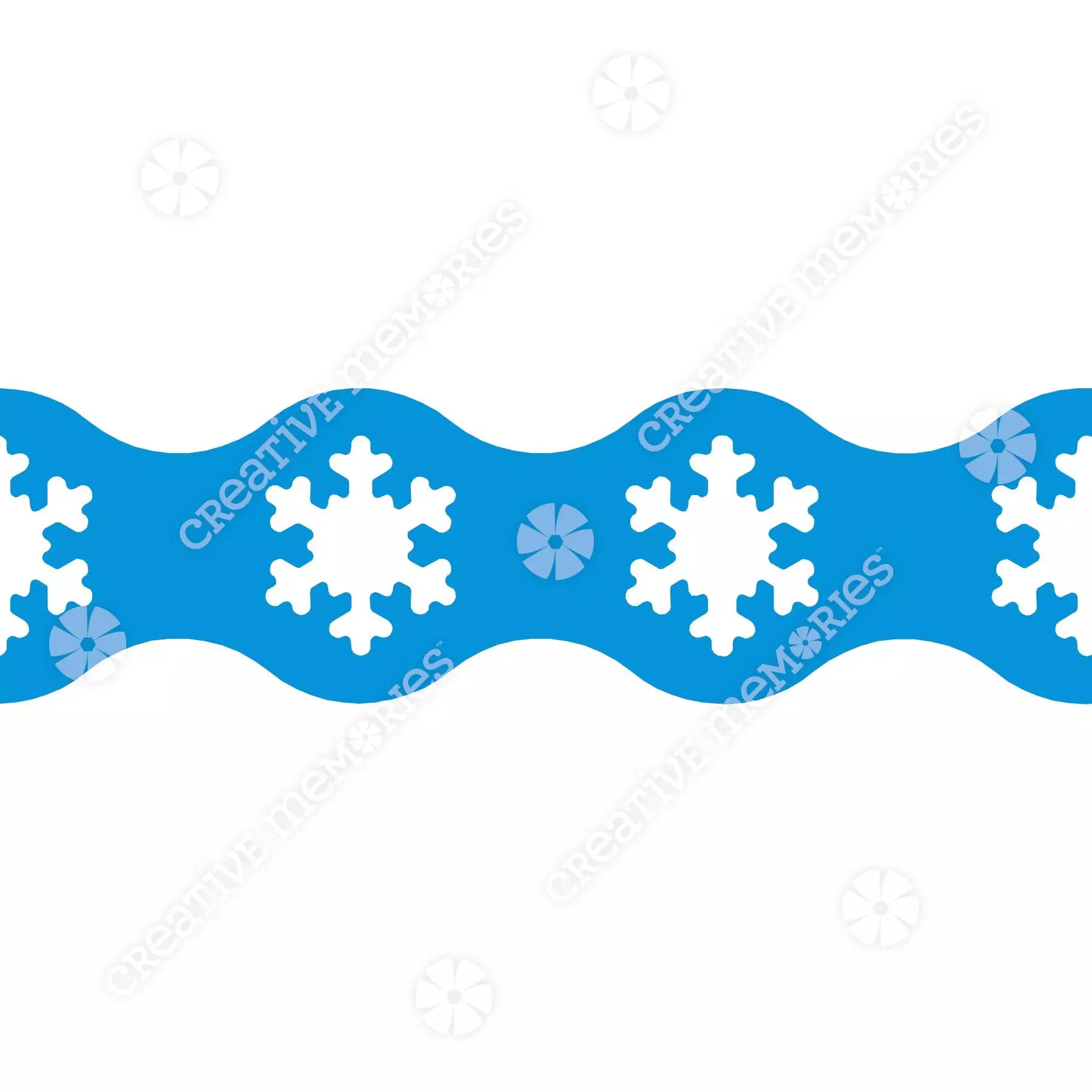 CREATIVE MEMORIES  Snowflake Circle Chain  Border Maker CartridgePink tiful of LOVE