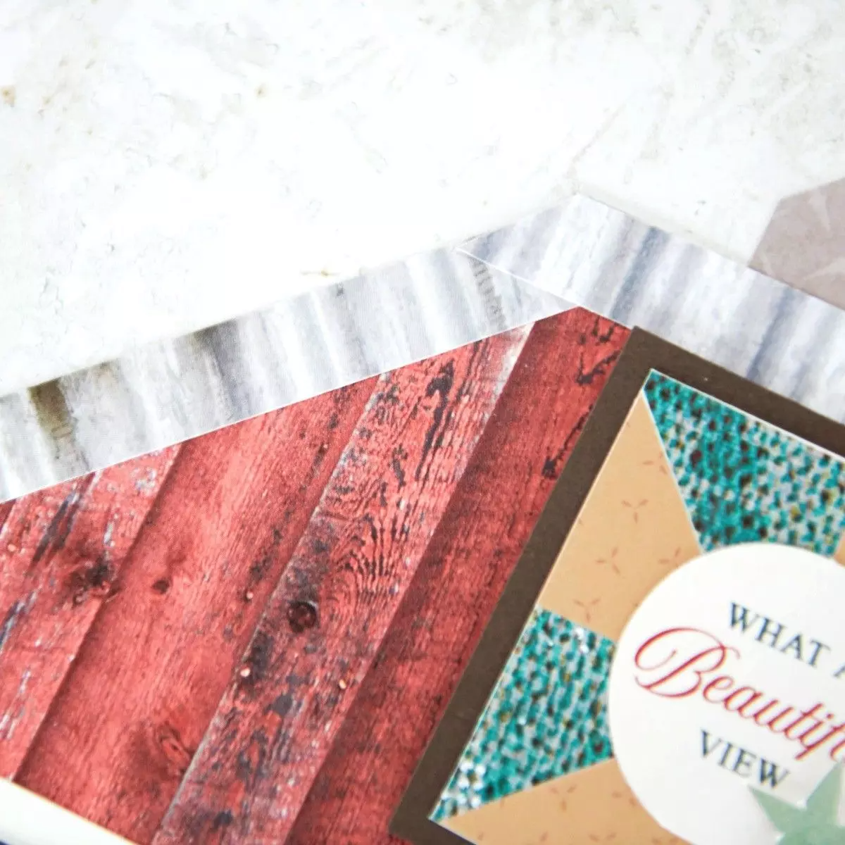 Creative Memories Wide Open Places Texture Paper Pack (12/pk)Pink tiful of LOVE