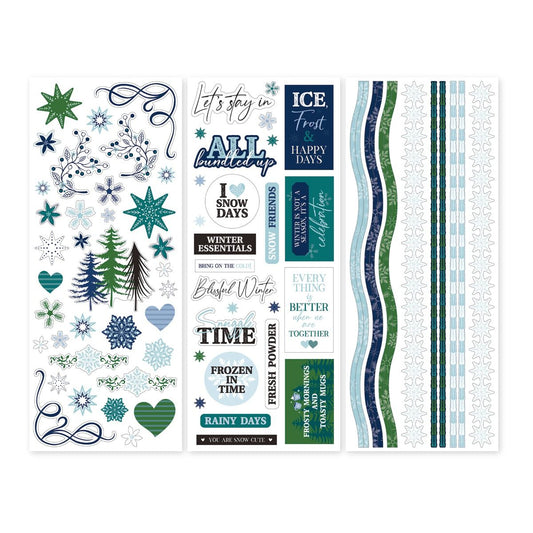 Creative Memories Snowbound Stickers (3/pk)Pink tiful of LOVE