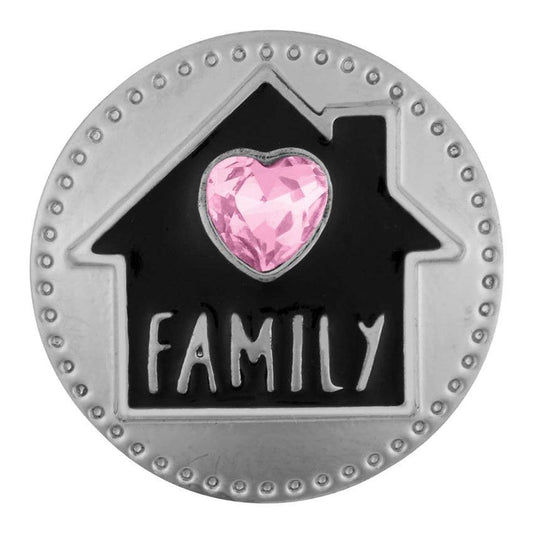 HOME Ginger SNAP; 18-20mm snap coordinated with interchangeable jewelryPink tiful of LOVE
