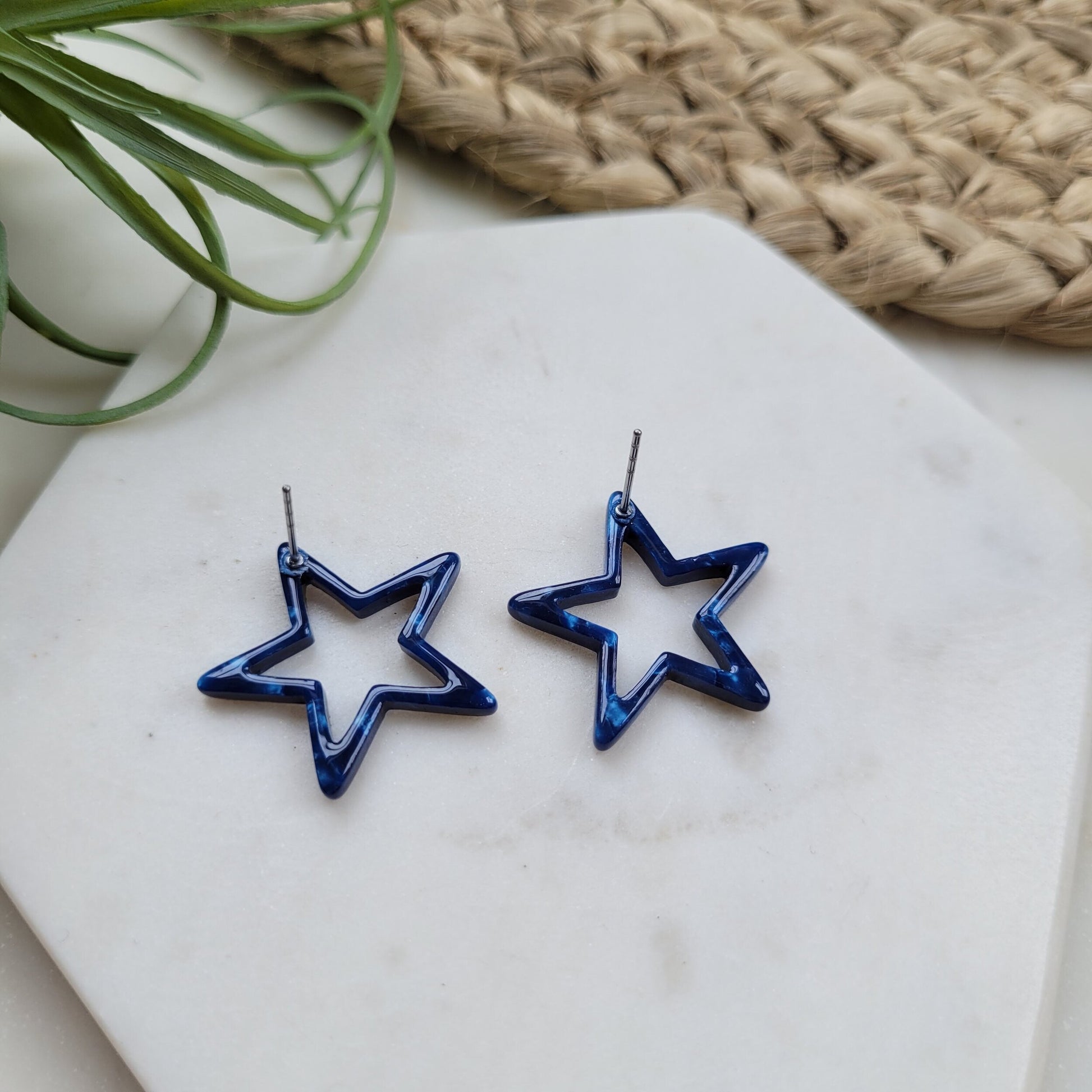 Star (Blue) Spangled Stud EarringsPink tiful of LOVE