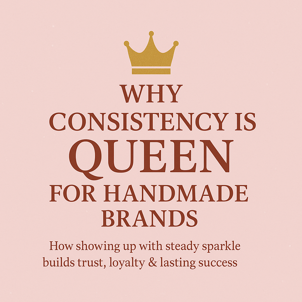 👑 Why Consistency is Queen for Handmade Brands
