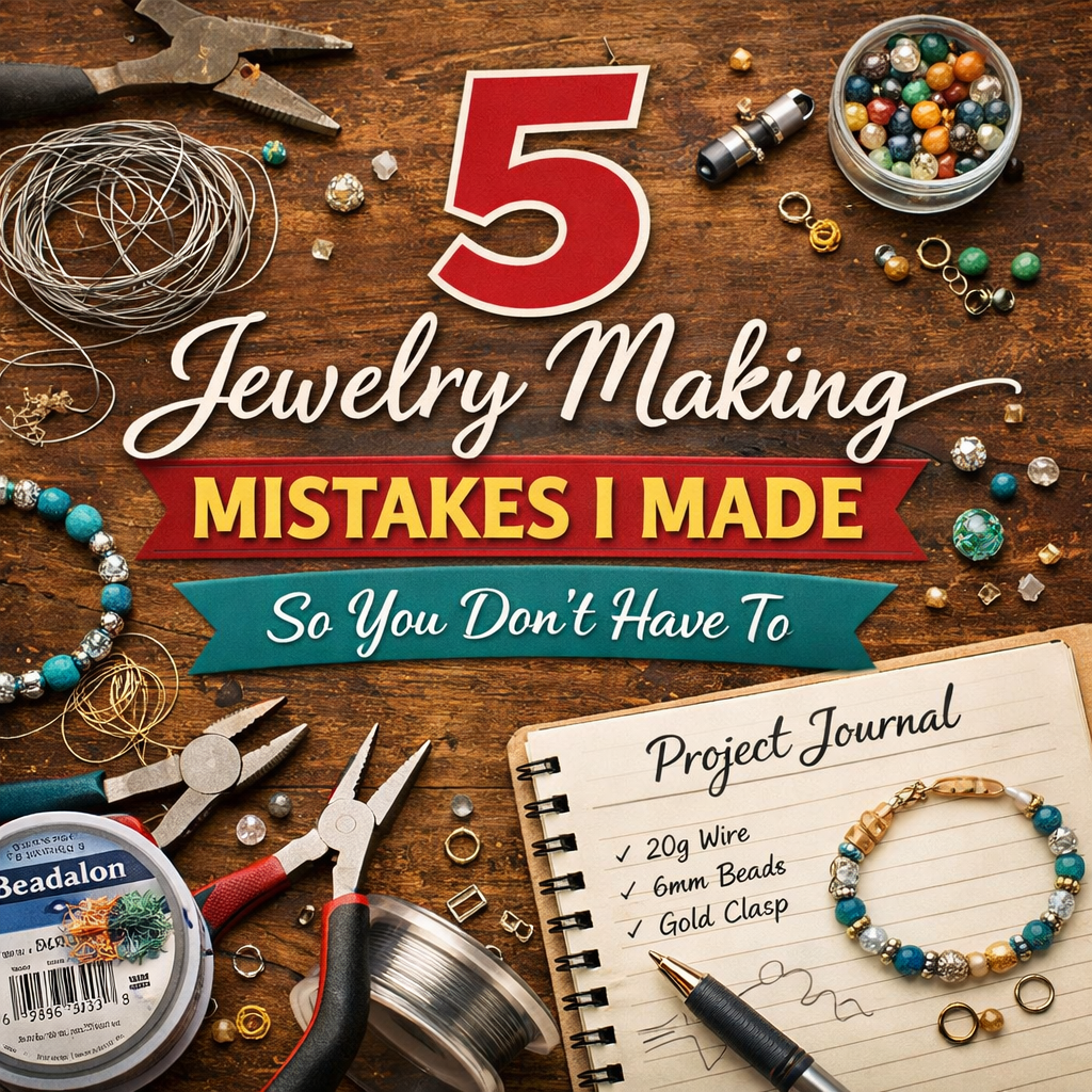 5 Jewelry Making Mistakes I Made So You Don’t Have To