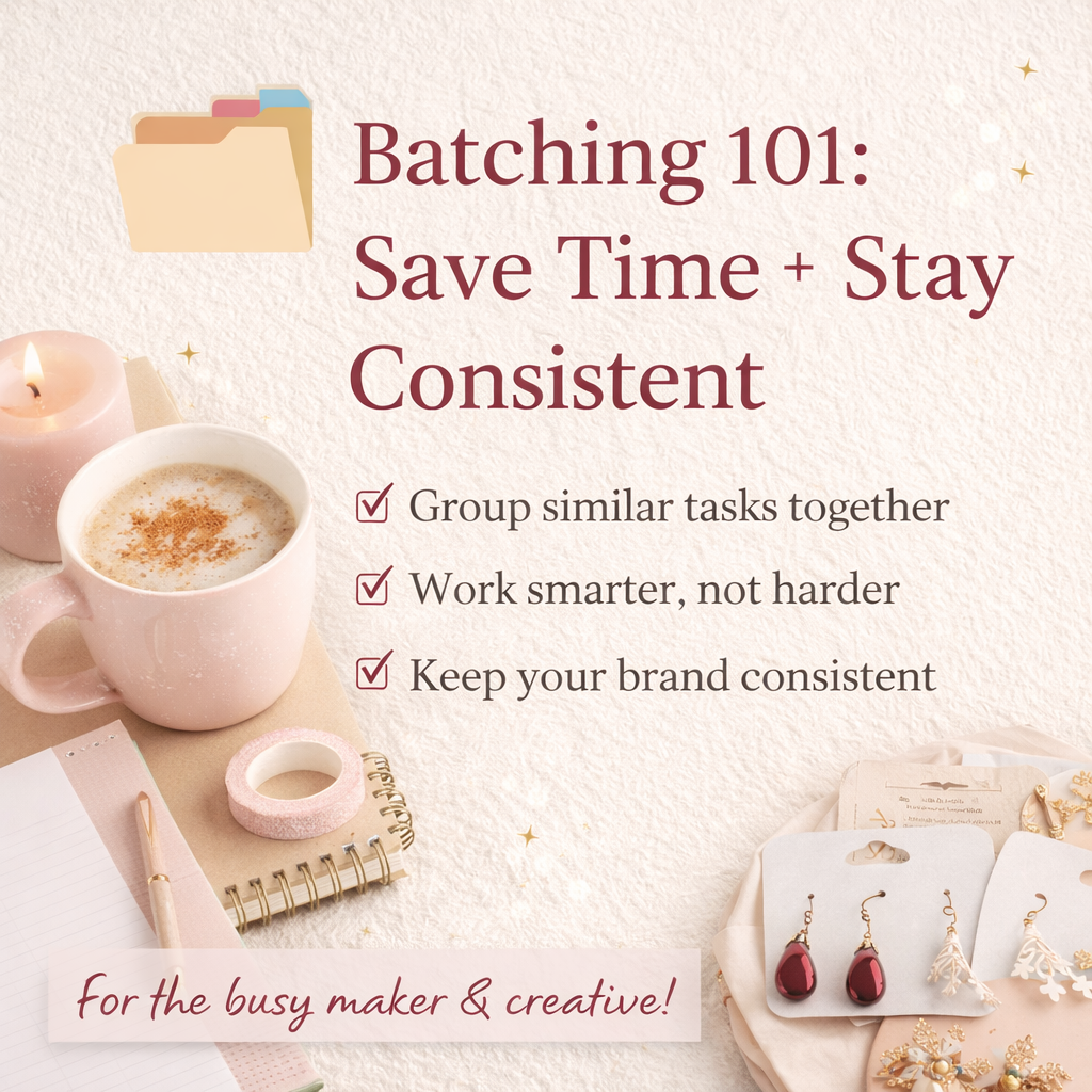 🗂️ Batching 101: Save Time + Stay Consistent