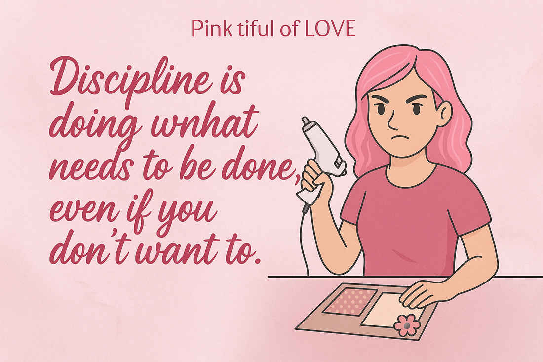 Discipline is Doing What Needs to Be Done, Even If You Don’t Want To