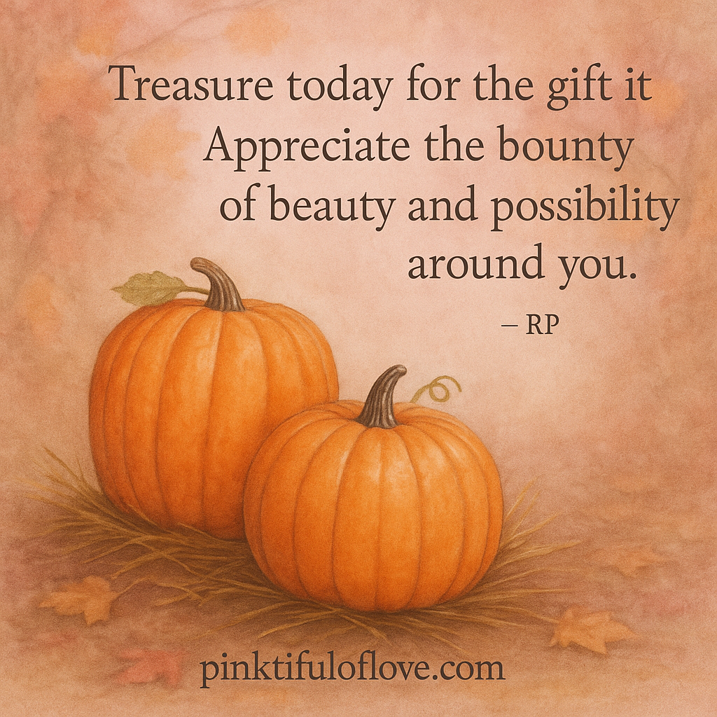 Pink Positivity for October 31, 2025