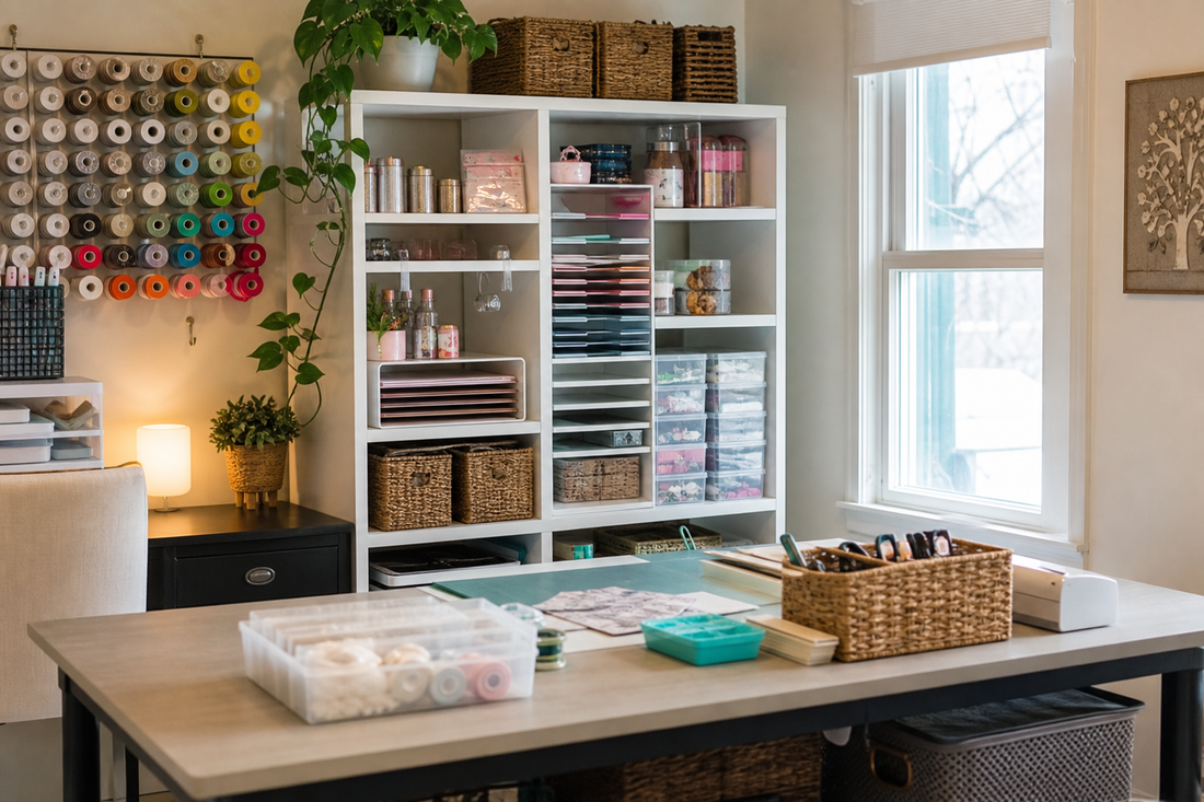 How to Organize Your Craft Space in Under an Hour