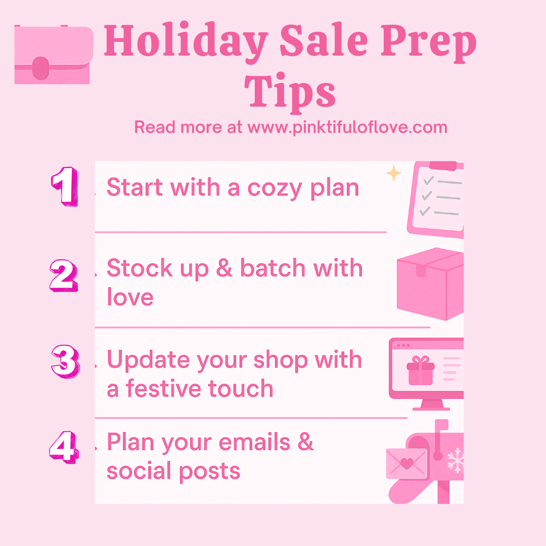 💼 Holiday Sale Prep for Handmade Businesses