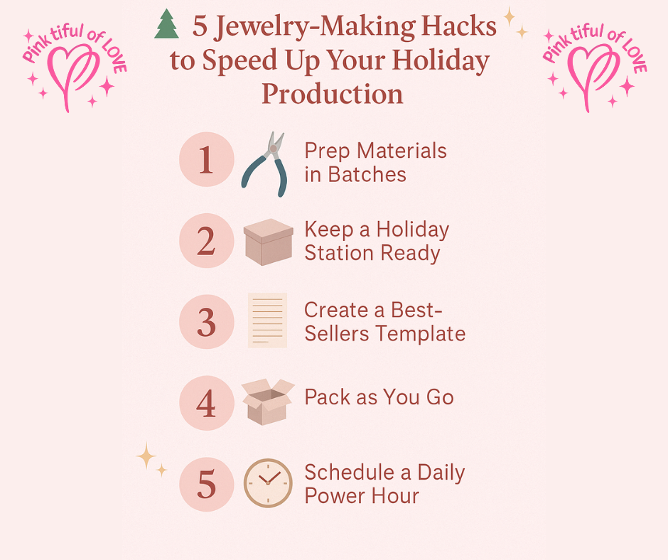 🎄 5 Jewelry-Making Hacks to Speed Up Your Holiday Production