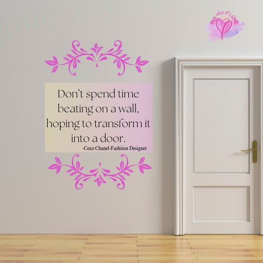 A timeless reminder that true transformation begins within