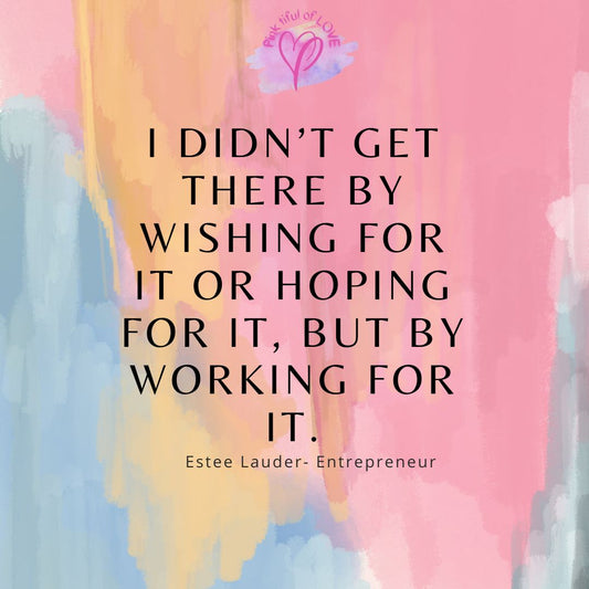 #WednesdayIinspiration: I got there by working for it