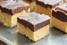 Buckeye Fudge Recipe from bare feet in the Kitchen