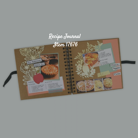 How to:   SIZZIX RECIPE JOURNAL Project IDEA