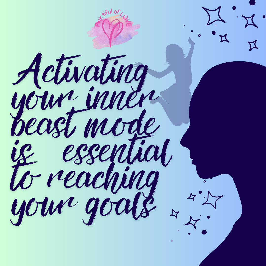 Activating your inner beast mode is  essential to reaching your goals