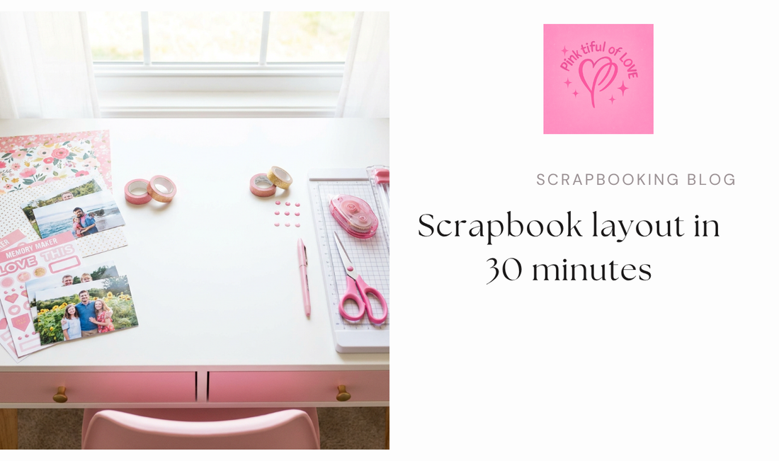 today I'm sharing a super simple, beginner-friendly method you can use to make a beautiful page in about 30 minuteswithout overthinking it.