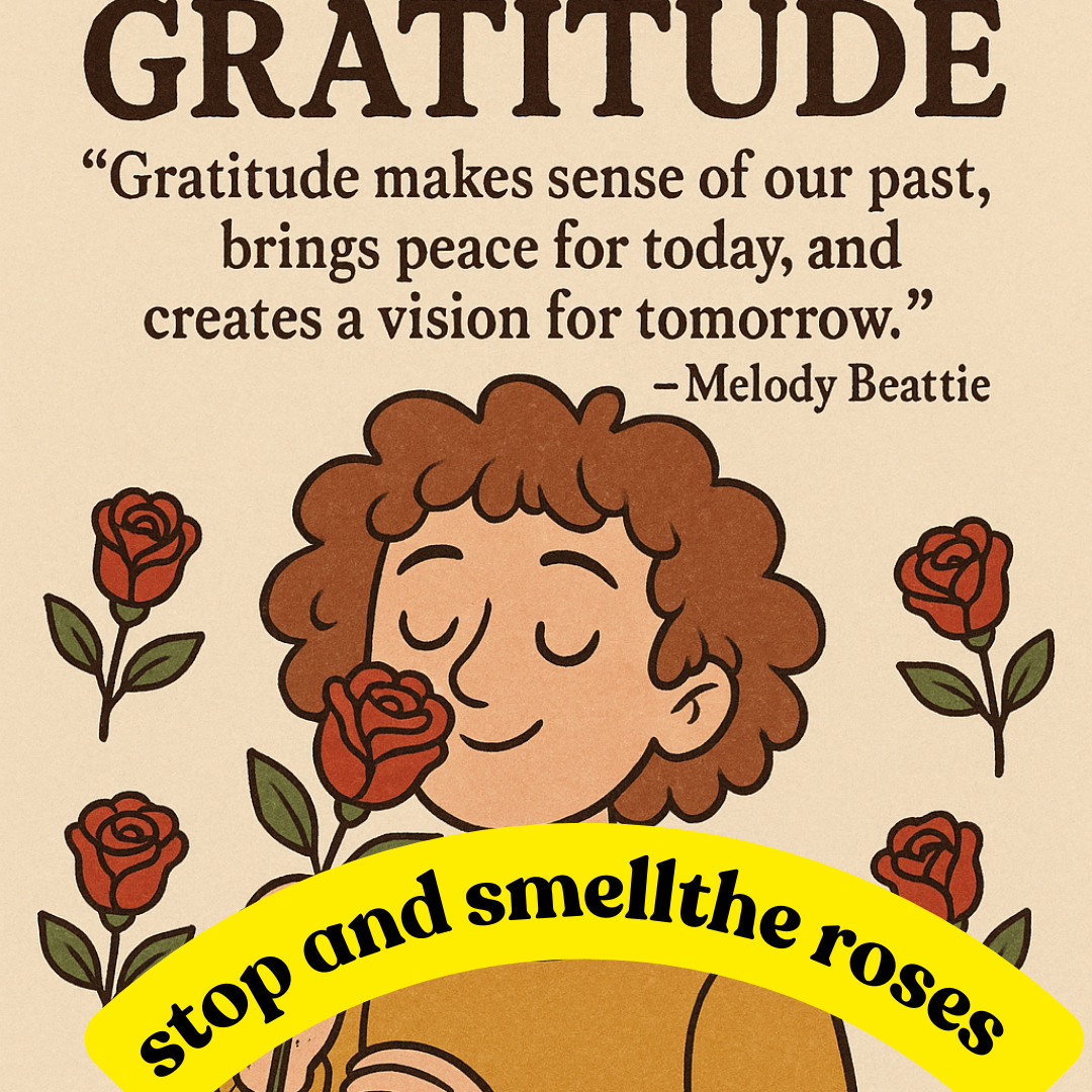 A quick shout out about everything I'm grateful for this week