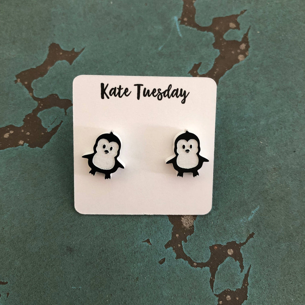 Penguin  Stud Earrings