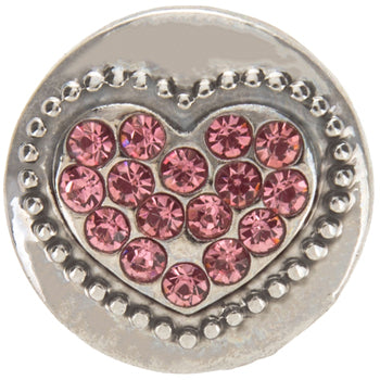 Starter Set for Interchangeble Jewelry (9 Snaps &amp; 1 snap stretch bracelet)Pink tiful of LOVE