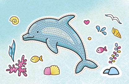 DIAMOND DOTZ® - Dolphin Party Zipper Pouch