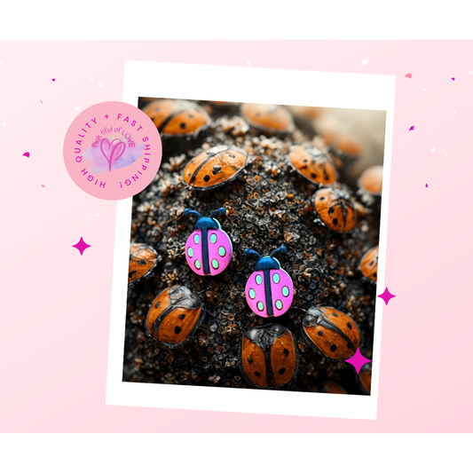 LADYBUG crossing Stud earrings