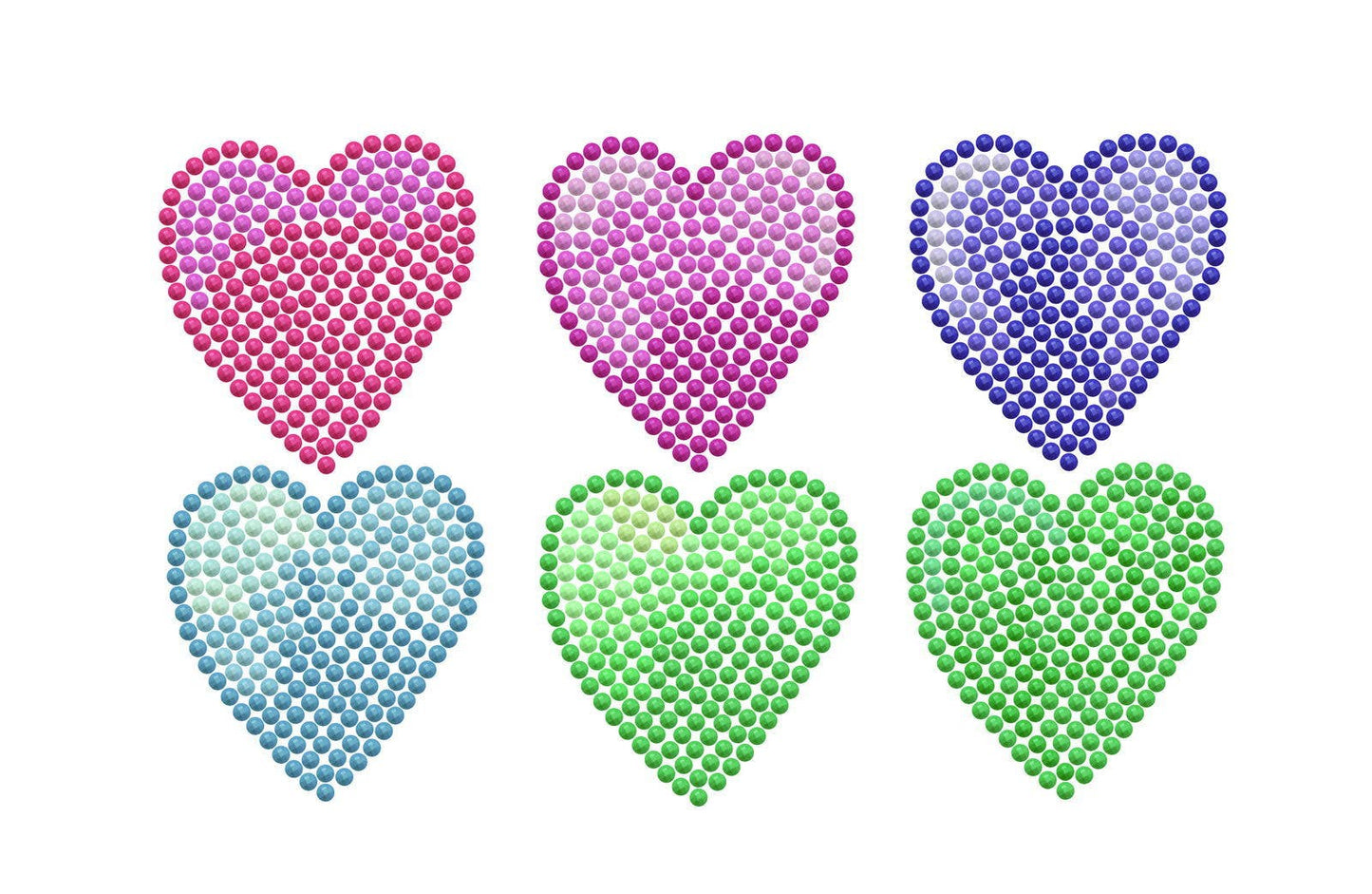 DIAMOND DOTZ® - Love Hearts Zipper Pouch