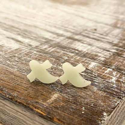 Glow in the Dark Ghost Stud EarringsPink tiful of LOVE
