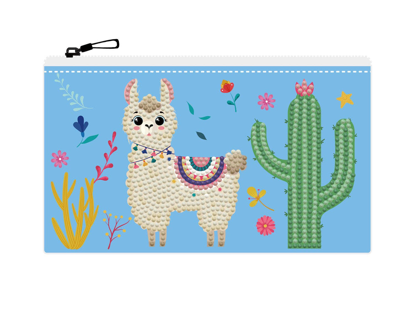 DIAMOND DOTZ® - Llama Party Zipper Pouch