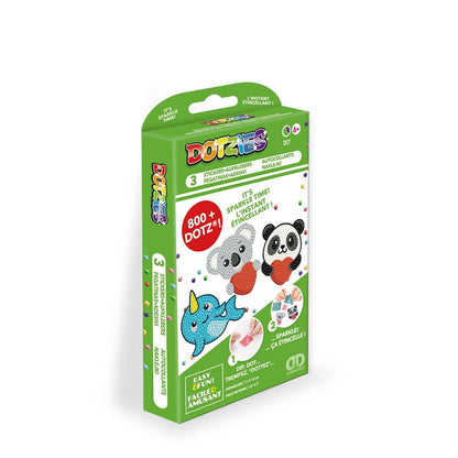 DIAMOND DOTZ® - DOTZIES 3 STICKERS Multi Pack - Love You Chums