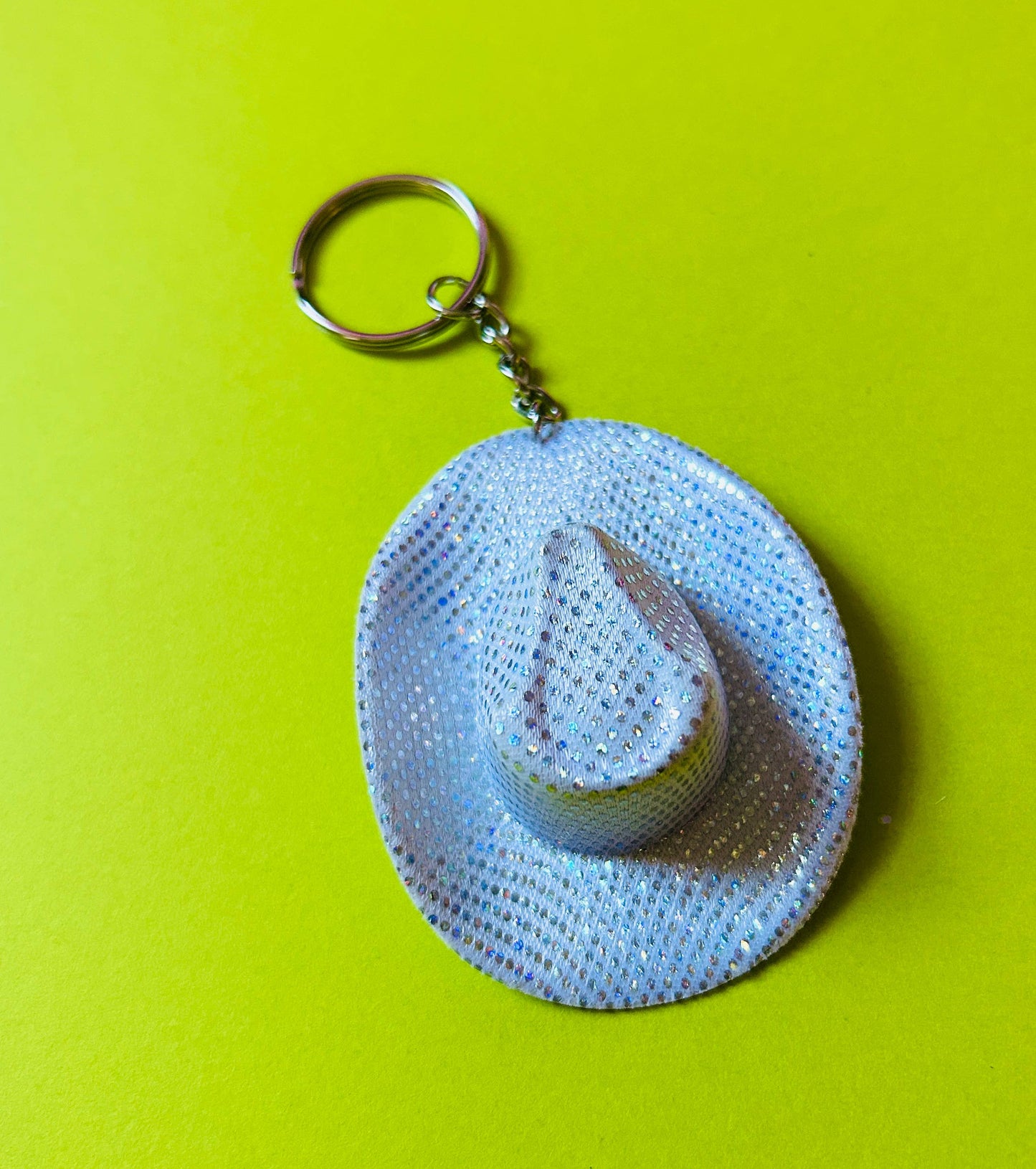 Sparkly Cowboy Key Chain