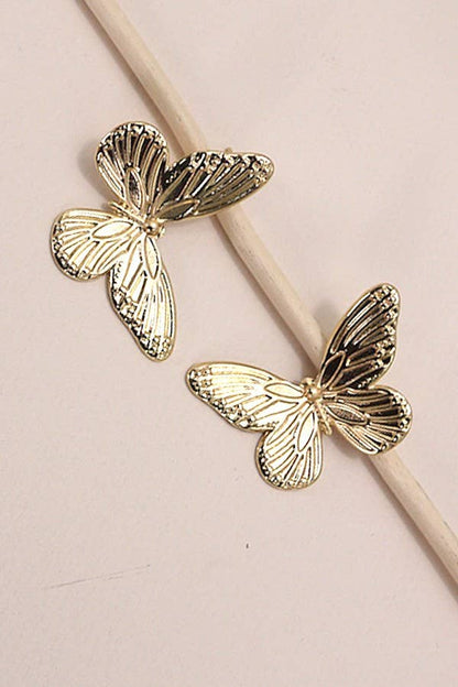 SUMMER FLARE BUTTERFLY POST EARRINGS