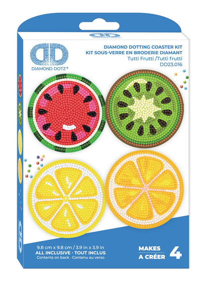 DIAMOND DOTZ® - Coasters - Tutti Frutti